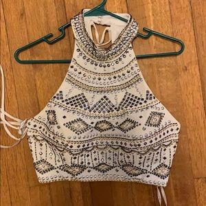 Two Piece Prom Dress